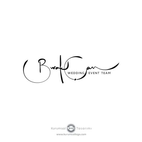Wedding Event İsim Logo